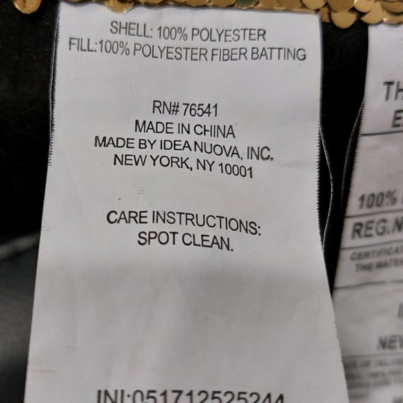 Set of 2 💥Glam Gold & Black Sequin Pillows💥 - Picture 12 of 12